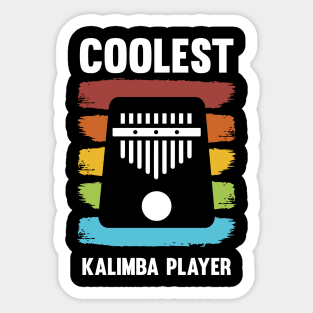 Musical Gift Kalimba Thump Piano  African Music Instrument Sticker